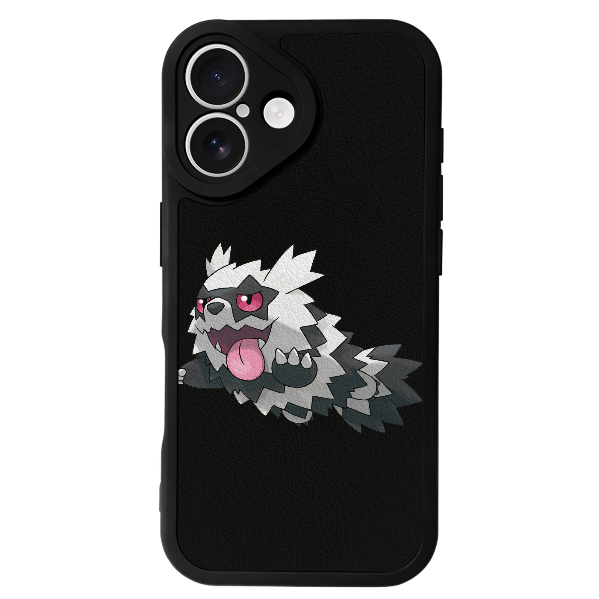 （画像用） ポケットモンスター Pokémon 【iPhone 16シリーズ対応】シリコンスマホケース（レザー調） 材質：シリコン